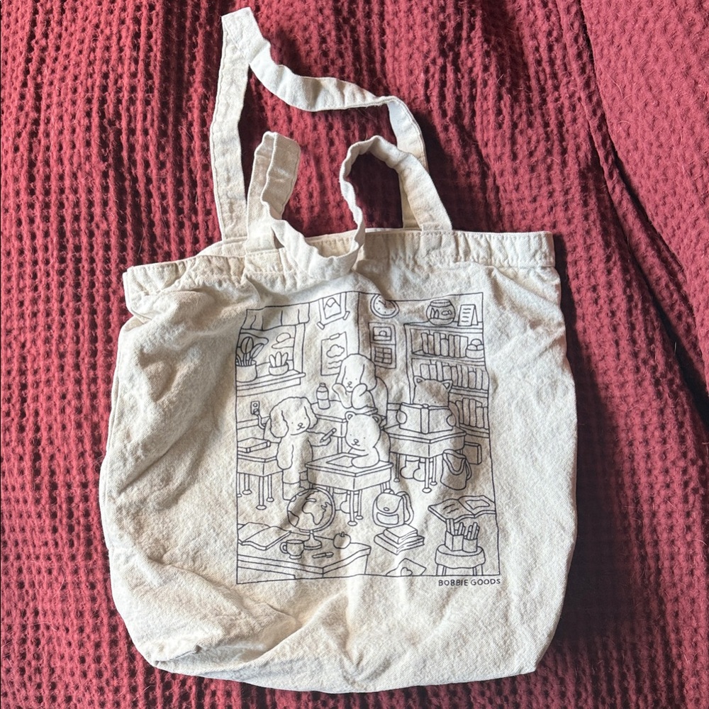 BOBBIE GOODS Teacher tote bag